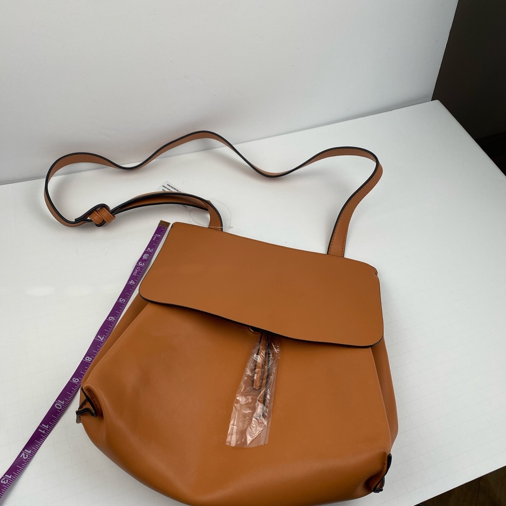 Free people purse soft vegan material crossbody